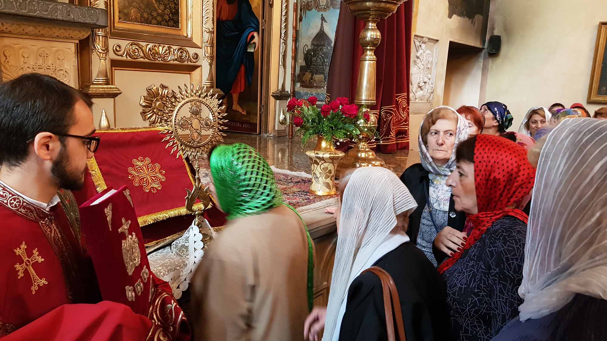 Feast of St. Gevork the Warrior celebrated in the Cathedral of the same ...