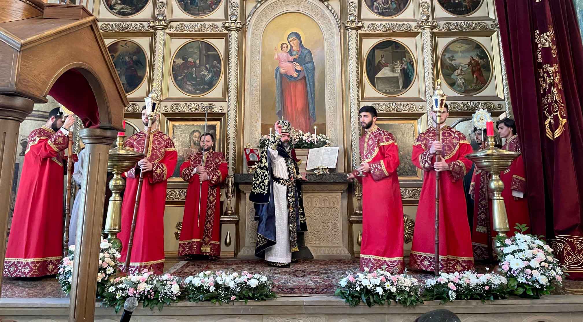 The Feast of the Glorious Resurrection of Our Lord Jesus Christ at the Armenian Diocese in Georgia