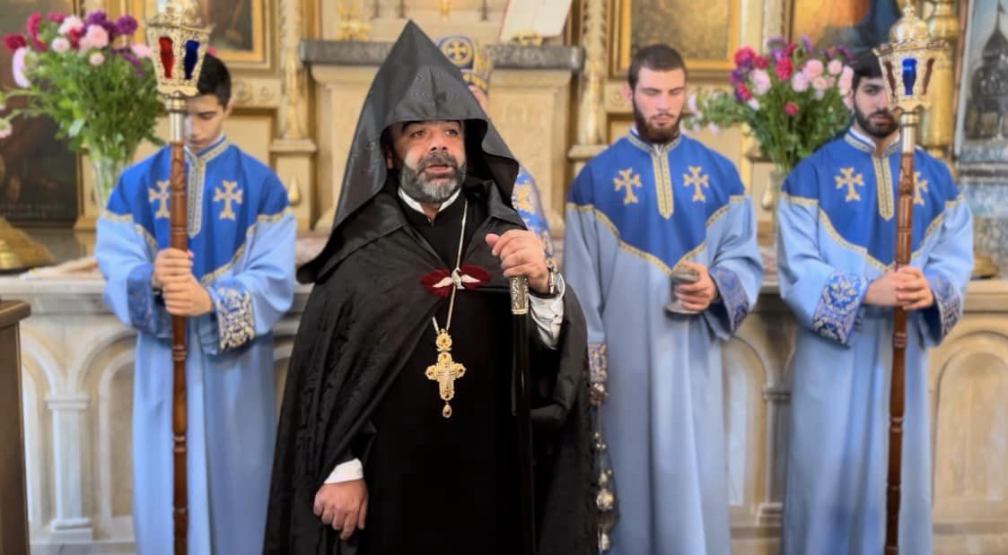 Feast of the Exaltation of the Holy Cross celebrated at the Armenian Diocese in Georgia