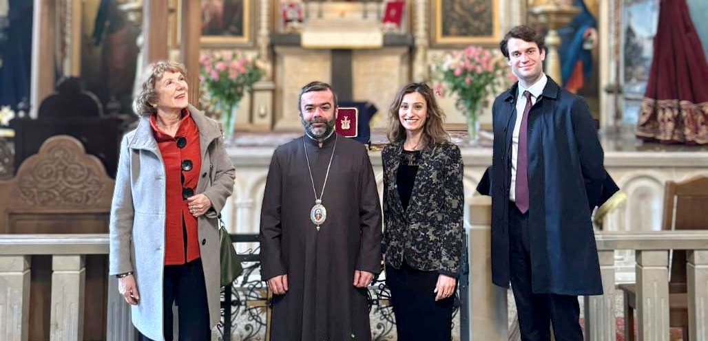 Высокопоставленные гости Королевства Нидерландов посетили кафедральный собор Сурб Геворг Армянской Епархии в Грузии